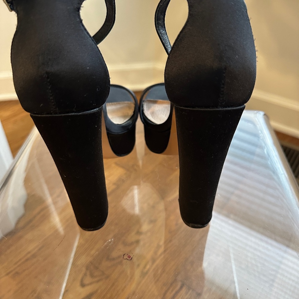 Steve Madden Black Women's Heels - Picture 4 of 5